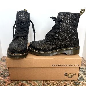 Chunky glitter dr. Martin boots
